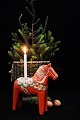 Decorative, old 
Swedish Dalar 
horse Christmas 
stand with room 
for a small 
Christmas 
candle on ...