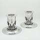 Grann & Laglye 
silver.
Grann & 
Laglye; Pair of 
large silver 
candlesticks. 
From 1950.
H. 10.5 ...