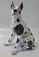 Dahl Jensen figur - stor dansk hund (DJ) 26 cm grand danois 1111
