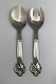 Cohr, Silver / 
Steel "Drue" 
Salad Set, 
Small Measures 
17 cm (6.70 
inch)