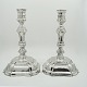 Hans Jensen; Pair of silver candlesticks Hans Jensen; Pair of silver candlesticks