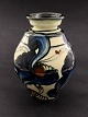 Danico ceramic 
vase 26 cm. 
small rep 
inside neck. 
subject no. 
563576