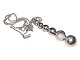 Georg Jensen 
sterling 
silver, large 
Cave pendant 
and necklace.
Designed by 
Jacqueline ...
