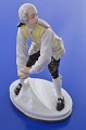 Bing & Grondahl 
porcelain, 
figurine 
"Footman 
without coat" 
no. 8026. 
Height 15 cm. 5 
7/8 inches. ...