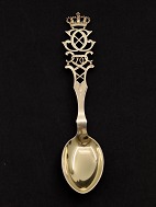 A. Michelsen sterling silver commemorative spoon