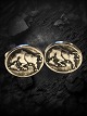 Georg Jensen 
Sterling Silver 
Cufflinks No 70 
with Bull. From 
1932-1945. 
Measures 2 cm 
in ...