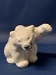 Royal Copenhagen Figures, White Bear by Knud Kyhn.No. 21433 (433)SOLD