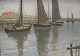 Moser, 
Christian (1838 
- 1894) 
Germany: 
Sailboats at 
the dock. Oil 
on canvas. 
Signed: Ch. 
Moser. ...