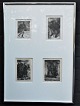 Christensen, 
Poul S. (1855 - 
1933) Denmark: 
Collection of 4 
illustrations. 
Woodcut. 
Framed. 59 x 
...