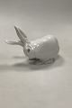 Royal Copenhagen Figurine Rabbit Scratching No 378