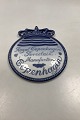 Royal 
Copenhagen 
English Dealer 
sign with 
Crown.
Measures 23cm 
/ 9 1/20".