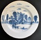 Blue/white 
faience plate, 
1680 - 1760, 
Chinese style. 
2. Period. 
Netherlands. 
Decoration with 
...