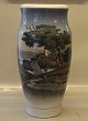 2854-131 RC 
Vase: old house 
at the sea 43 
cm
 Royal 
Copenhagen  In 
mint and nice 
condition