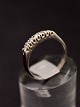Sterling silver ring size 52 with clear stones from Herman Siersbøl Copenhagen item no. 564655
