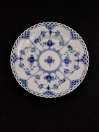 Royal Copenhagen full lace blue fluted plate 1/1088