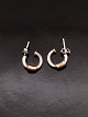 Sterling silver 
ear stud D. 1.3 
cm. with gold 
subject no. 
564698