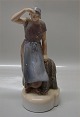 Bing and 
Grondahl B&G 
2036 Woman with 
fishing net 
Axel Locher 
22.5 cm  Marked 
with the three 
...