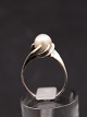 Sterling silver ring size 54-55 with genuine pearl subject no. 565311