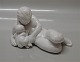 Bing and 
Grondahl B&G 
4029 Woman 
laying down 
with baby  7 by 
18 cm White Kai 
Nielsen 1913  
...