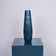 Gunnar Nyland for Nymølle; A high blue ceramic vase