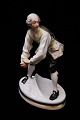 Rare Bing & 
Gröndahl 
porcelain 
figure in 
overglaze by 
Jens Jacob 
Bregnö & Hans 
Tegner. ...