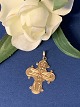 Beautiful classic Daymark cross in 14 carat gold, for necklace. This Daymark cross is made with ...