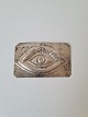 Votive in silver with motif of an eye Stamped 800Dimension 5 x 7.5 cm.