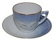 Bing & Grondahl 
Seagull with 
gold edge and 
pierced border, 
coffee cup with 
matching ...