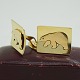 Cufflinks in 
14k gold 
designed by 
Aage 
Gitz-Johansen 
for Tage 
Hansen. Motif 
with polar 
bear.
H. ...