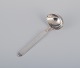 Georg Jensen Pyramid sauce ladle spoon in sterling silver.