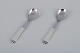 Georg Jensen 
Pyramid, salad 
set in sterling 
silver and 
stainless 
steel.
Hallmark: ...