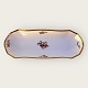 Royal 
Copenhagen, 
Brown rose, 
Roulade dish 
#688/ 9442, 
37cm x 14cm, 
1st sorting, 
Design ...