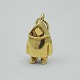 Jens Tage Hansen; A pendant in shape as a thuleman, made in 14k gold.H. 2,1 cm. W. 1,2 ...