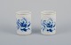 Meissen, 
Germany. Two 
vases. 
Hand-decorated 
with blue 
floral motifs, 
gold rim.
Mid-20th ...