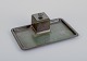 Just Andersen, 
early Art Deco 
inkwell in 
bronze. Rare 
model.
Including 
original glass 
insert ...