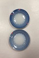 Bing and 
Grondahl Blue 
Tone/Seashell 
Hotel Small 
Cake Plate No. 
702/1003 - 
CHIPPED. 
Measures ...