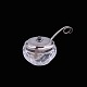 Georg Jensen. 
Crystal Glass 
Jar with 
Sterling Silver 
Lid #486 and 
Spoon.
Sterling 
Silver Lid ...
