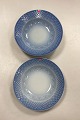 Bing and 
Grondahl Blue 
Tone/Seashell 
Hotel Large 
Deep Plate No. 
714/1008 - 
CHIPPED. 
Measures ...