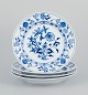 Meissen, 
Germany. Blue 
Onion pattern. 
Four antique 
dinner plates.
Late 19th 
century.
Third ...