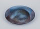 Ingrid 
Atterberg 
(1920-2008) for 
Upsala Ekeby, 
Sweden. 
"Colora" 
ceramic dish. 
Glaze in blue 
...