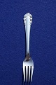 Lily of the Valley Georg Jensen Danish solid silver flatware, Luncheon forks 17.3cms