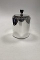 Georg Jensen Sterling Silver Cookie Jar / Large Covered Jar No 530