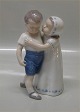 Bing and 
Grondahl B&G 
1614 Children 
kissing. Love 
refused 17 cm 
New Royal 
Copenhagen #406 
Marked ...