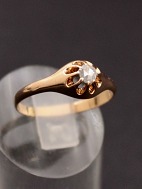 14 carat gold ring  with diamond