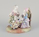 Meissen, 
Tyskland.
Large and 
impressive 
figurine group 
of three people 
in fine 
clothing.
Rare ...