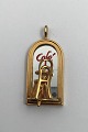 Georg Jensen 
Gilded Brass 
Cafe Pendent 
No. 5201 
Measures 5.5 cm 
x 2.5 cm (2.16 
inch x 0.98 
inch) ...