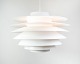 Oval ceiling 
lamp designed 
by the renowned 
Sven Middelboe 
and produced by 
Thorn, carries 
...