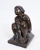 Bronzefigur - Kai Nielsen - Rasmussen København - 1910
Flot stand
