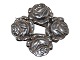 Peter Christian 
Jensen silver, 
brooch made of 
four bottoms .
Hallmarked 
"826S Chr. J". 
Peter ...