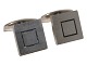 N.E. From 
Danish sterling 
silver, pair of 
cufflinks from 
around 1950 to 
1960. These are 
with ...